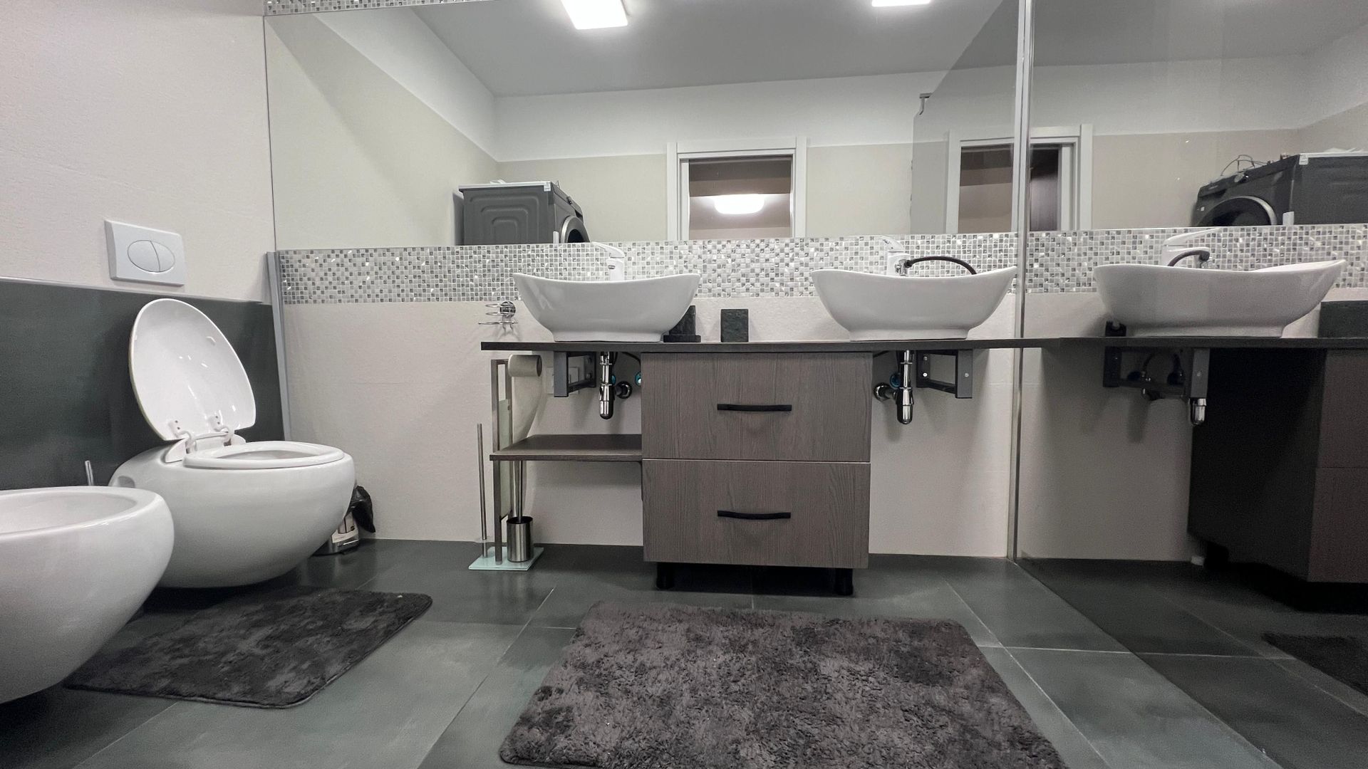 2 camere cu 2 bai | mobilat si utilat | parcare subterana | BANEASA - Poză 12