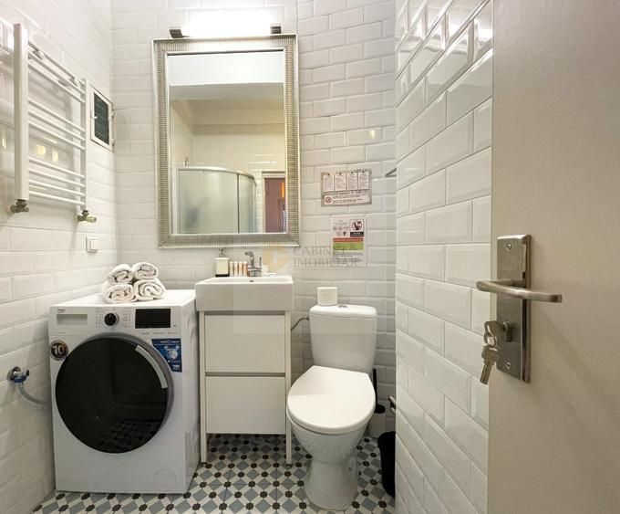 Garsoniera | Vedere catre Calea Victoria  | Airbnb | Certificat Turism - Poză 8