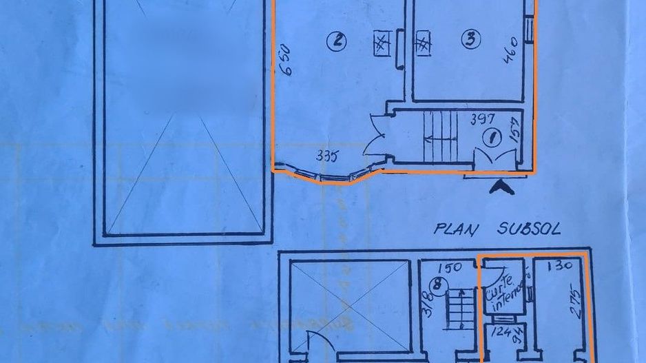 Zero comision, vila renovata 120mp Unirii birou sau clinica, 9' metrou - Schiță 9