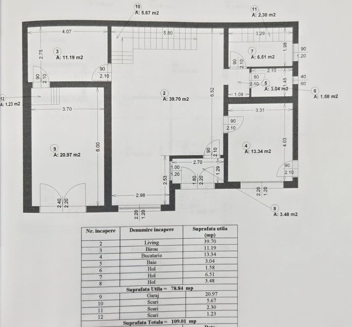 Cauți o casă mare sau spațiu pentru business? Aici le ai pe ambele! - Schiță 33