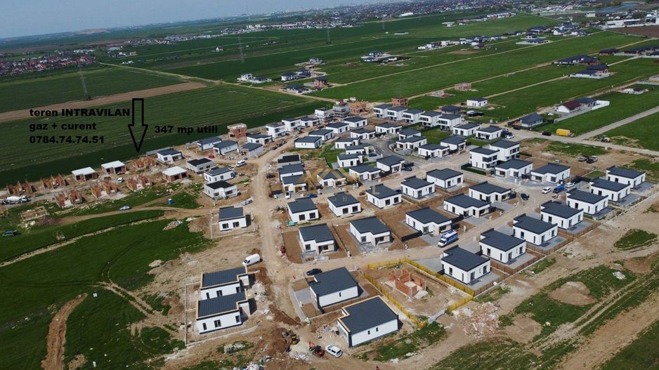 Teren Intravilan 347 mp - iesire comuna Berceni - Poză 3
