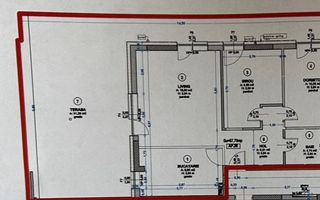 Apartament 3 camere si terasa in Turnisor - Schiță 10