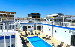 10 Casute Greek Bungalows , Piscina, la Malul Marii, Afacere la Cheie - Poză 2