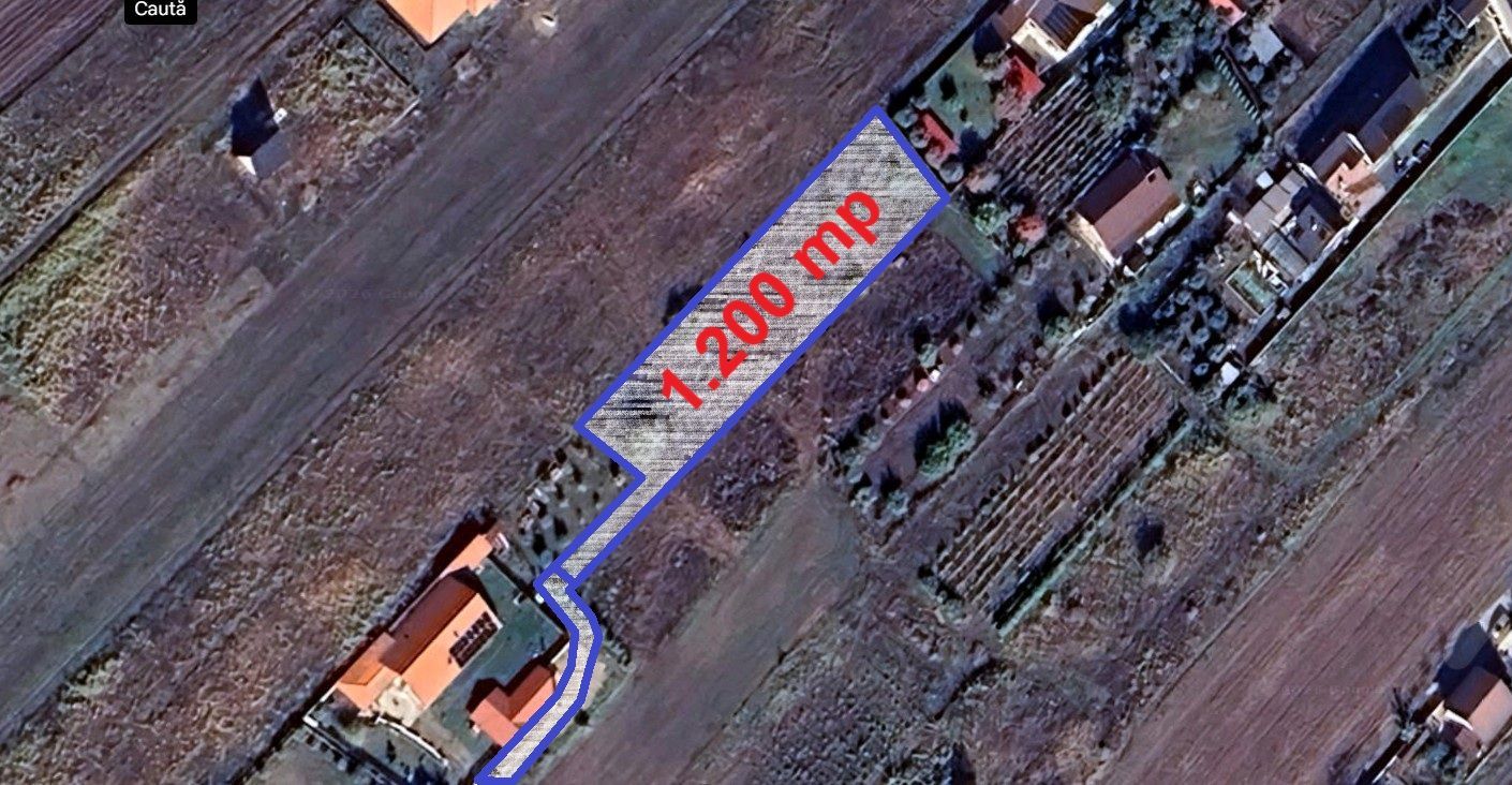 TEREN INTRAVILAN 1.200 mp, VASLUI zona MOARA GRECILOR; - Poză 1