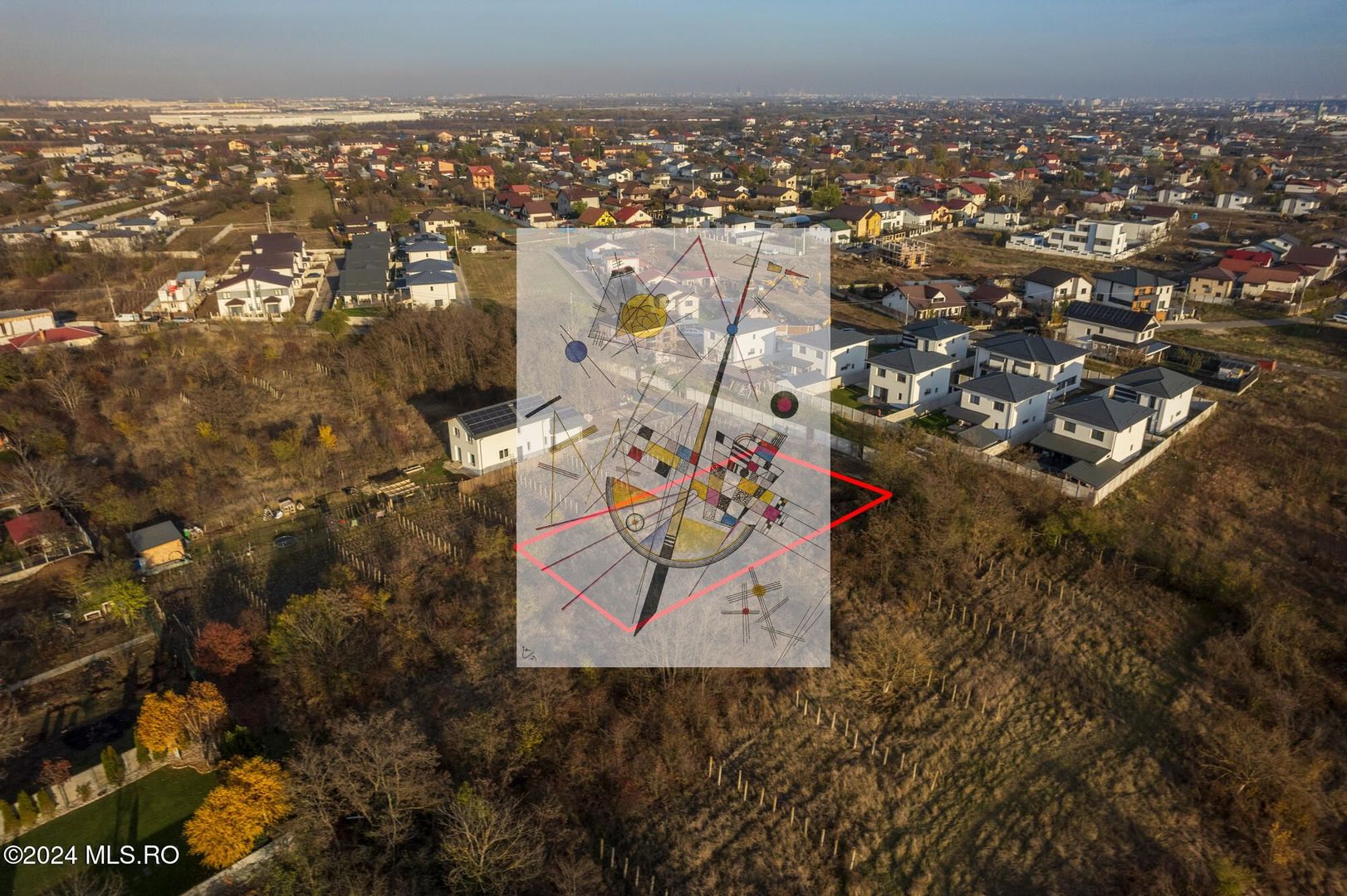 DRAGOMIRESTI-DEAL, TEREN 447 MP, DESCHIDERE 11 MP! - Poză 1