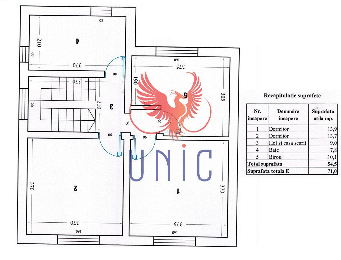 Vila Noua, Superba!! La cheie!! Bariera Valcii !! - Schiță 13