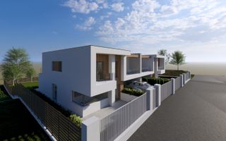 Teren cu autorizatie de constructie duplex in Feleacu / Cluj - Poză 5