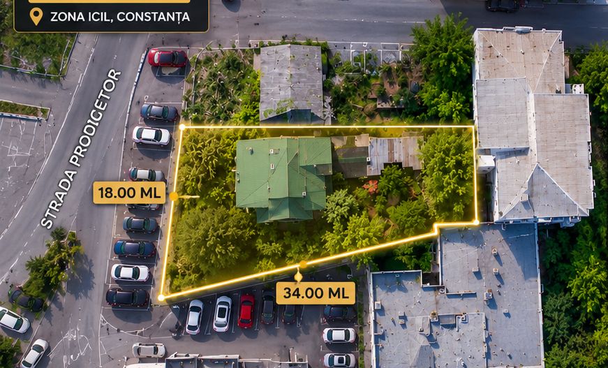 Teren 473 mp | Dezvoltare P+2 | Zona ICIL | Comision 0% - Poză 1