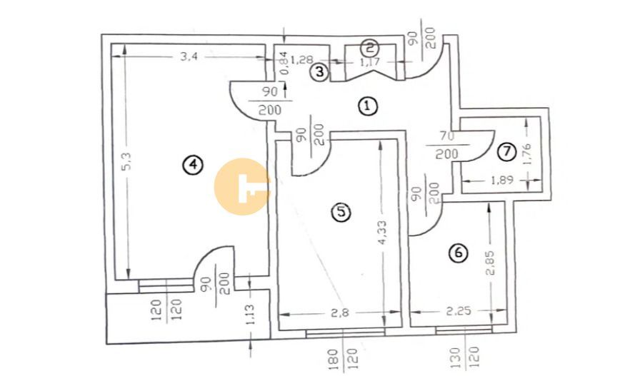 Apartament cu 2 camere decomandat, etaj intermediar - zona Garii - Poză 6