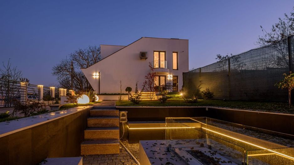 Casa in sistem smart home pe malul lacului Buftea de inchiriat - Poză 3