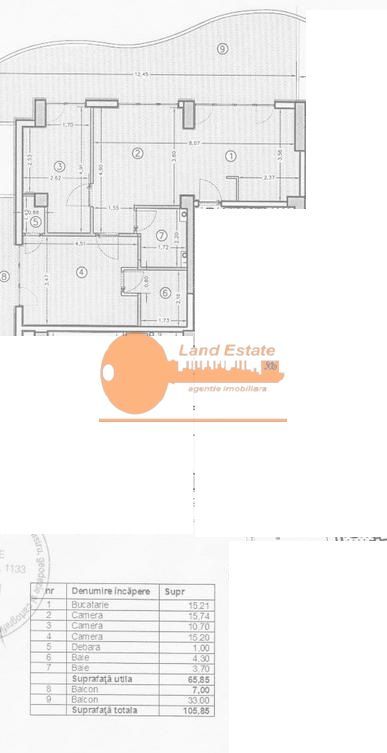 3 camere Obor-400 m mEtrou (bloc 2013 ) - Poză 9
