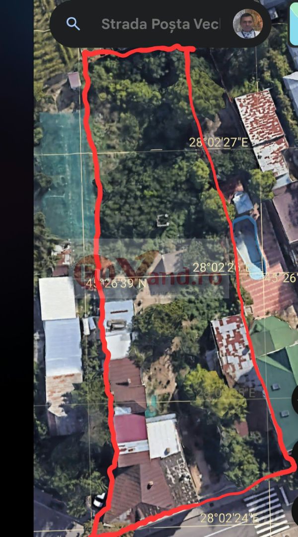 TEREN INTRAVILAN DE VANZARE – 1.528 MP – STR. POSTA VECHE – EXCLUSIVITATE - Poză 7