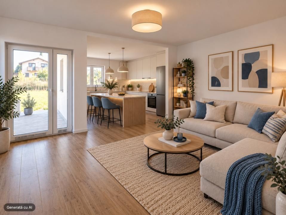 Duplex P+E în Moșnița Nouă, 3 dormitoare, 3 bai, teren 403 mp. Comision 0% - Poză 5