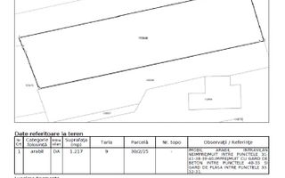 Teren pentru constructie casa în Ostratu-Corbeanca,  utilitati pe teren  - Schiță 6