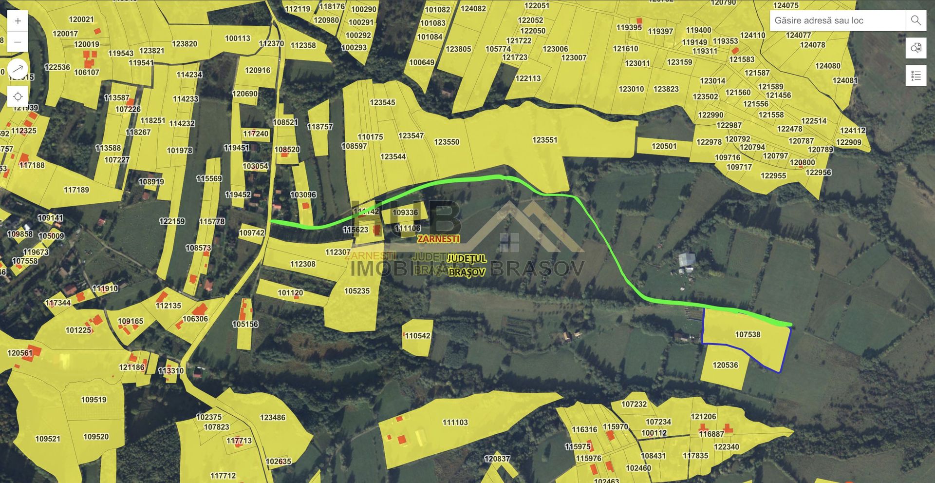 Teren Zarnesti zona Tohanita cu PUZ | Fara Utilitati | 9.053mp - Poză 9