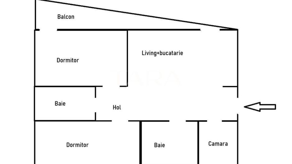 Apartament modern cu 3 camere, 65 mp + balcon 12 mp. - Poză 10
