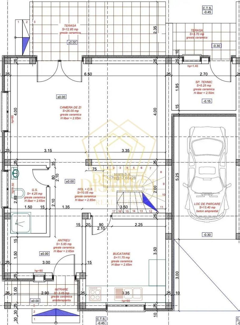 Duplex despărțit prin garaj cu 4 camere | Mosnita Noua | Moteletul - Poză 3