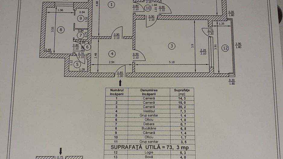 3 camere Aviator Popisteanu - Poză 1