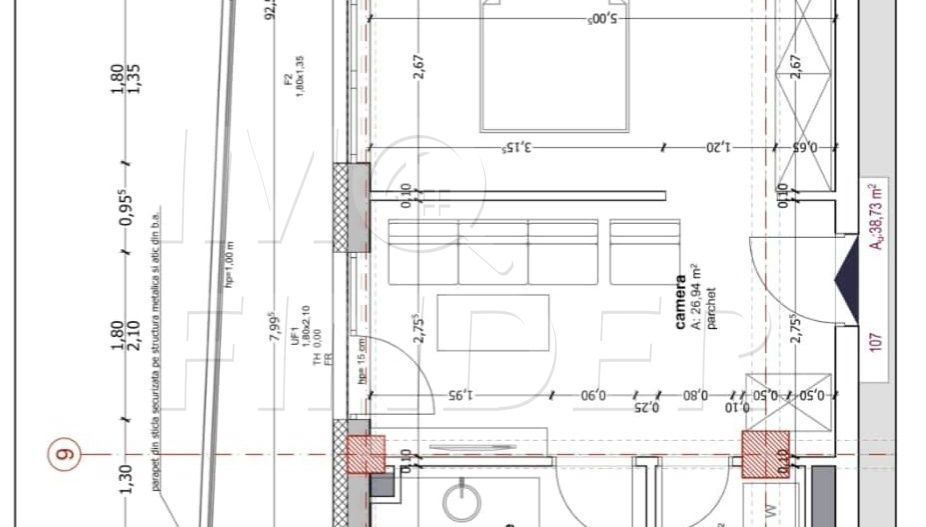 Apartament cu 2 camere si balcon de 8 mp, aproape de Iulius Mall - Poză 8