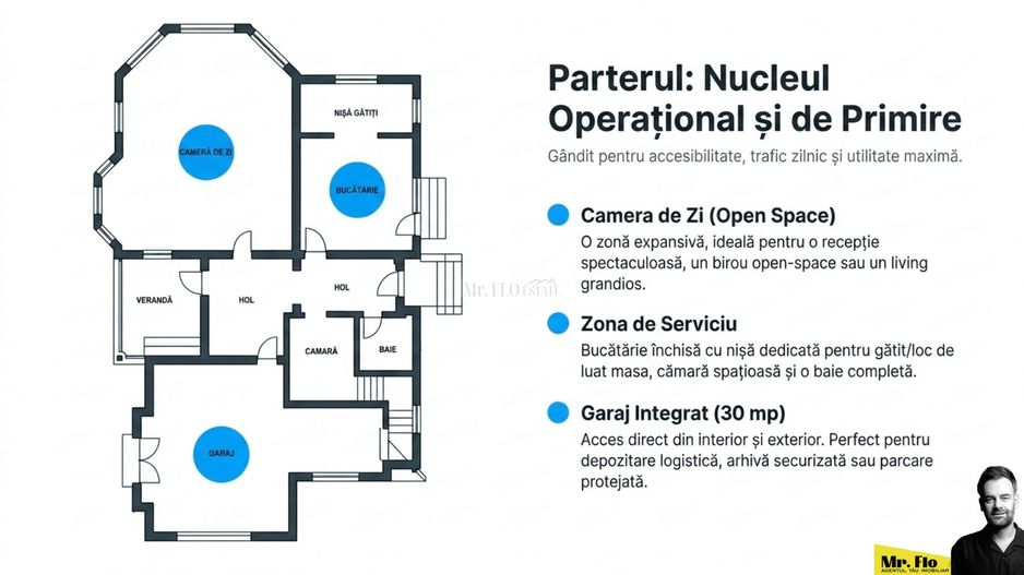 Casă spațioasă cu 5 camere 200 mp - Ideală pentru Familie sau Birouri - Poză 4