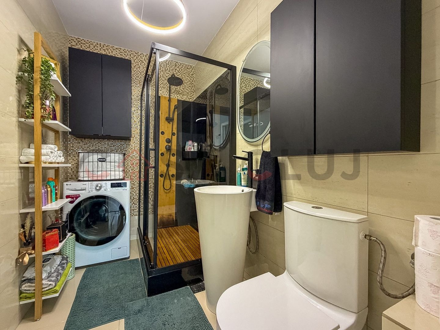 Apartament cu 2 dormitoare + living cu bucatarie open space - Poză 8
