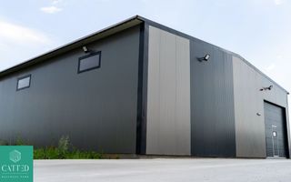HALĂ INDUSTRIALĂ CU TEMPERATURĂ CONTROLATĂ ȘI TEREN DE 931 MP, OTOPENI - Poză 1