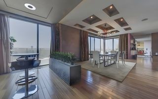 PENTHOUSE DE LUX CU 7 CAMERE LA INCHIRIERE LANGA PARCUL HERASTRAU - Poză 1
