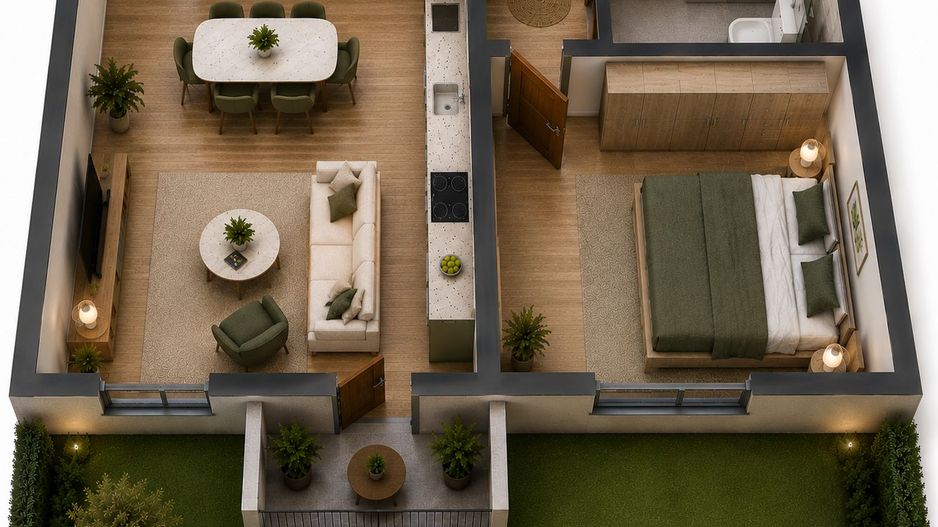Apartament cu Gradina Pipera | Oportunitate investitie - Poză 3