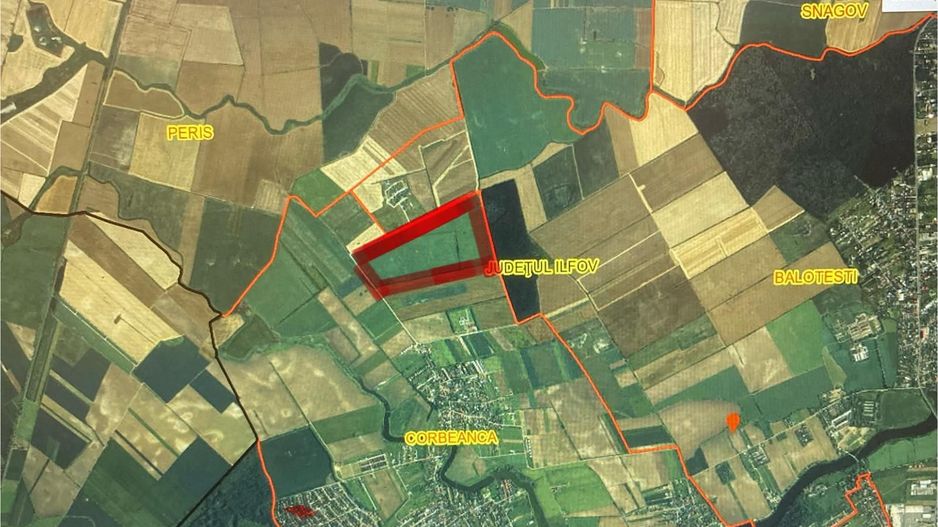 Teren cu PUZ 45 ha oportunitate investitie-dezvoltare Corbeanca- Comision 0 - Poză 1