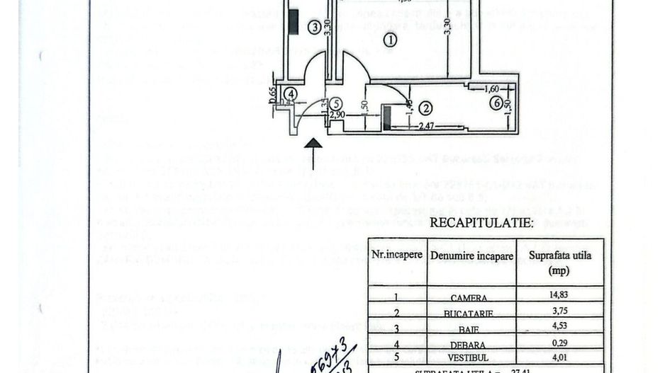 Garsoniera Lacul Tei Barbu Vacarescu - Schiță 16