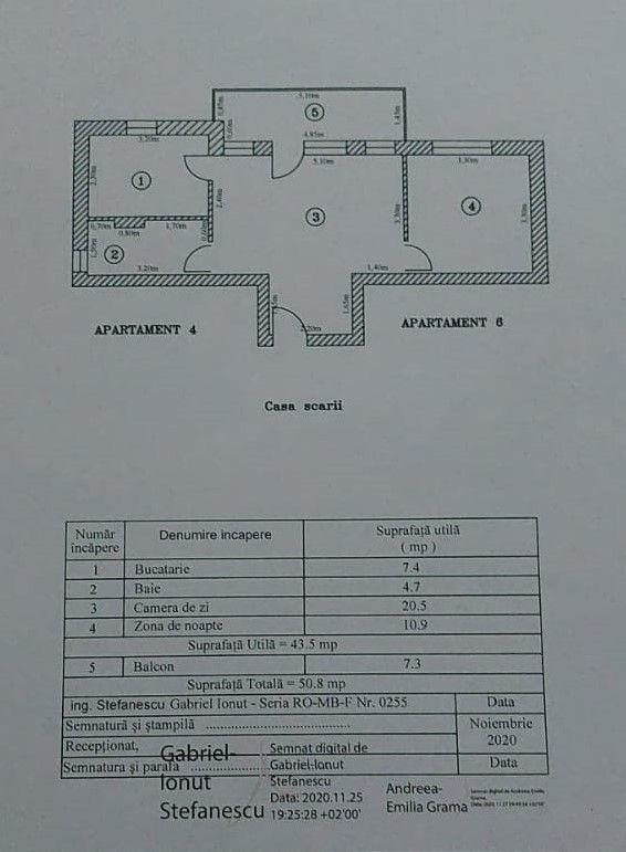 YOUNG CITY RESIDENCE LEORDENI - APARTAMENT 2 CAMERE - Poză 11
