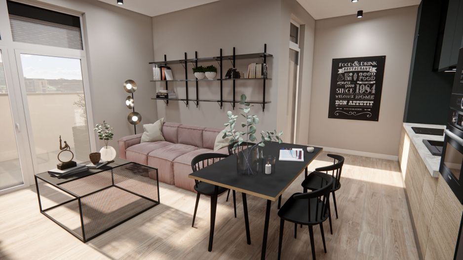 Penthouse 4 camere în bloc nou - Poză 12