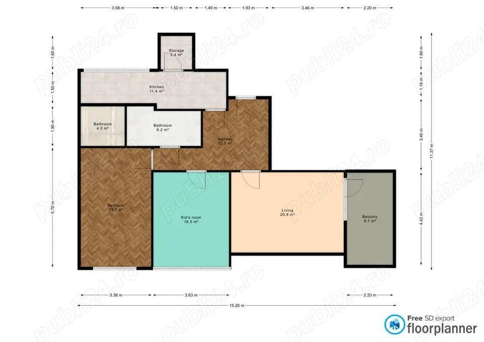 Apartament 3 camere ultracentral - Poză 10