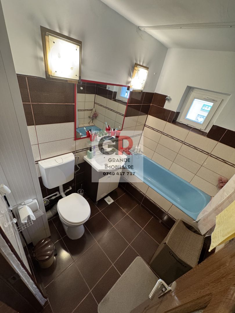 Apartament 3 camere, parter, cartier E3, centrala pe gaz - Poză 11