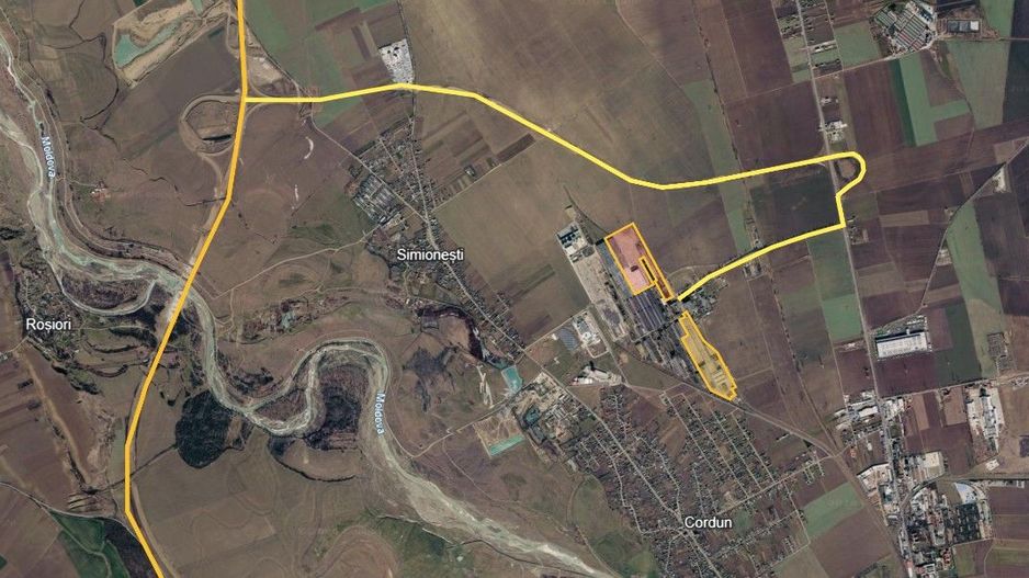 Hală Industrială 57.060 mp Hub Logistic&Producție Autostrada A7 Roman - Poză 3