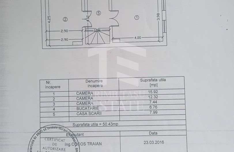 Casă P+1 caramida Liceul Pedagogic – – Ideal Locuinta sau Investitie - Schiță 19