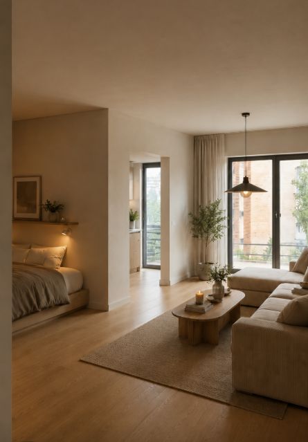Apartament cu 1 camera la 3 minute de FSEGA-0% comision - Poză 8