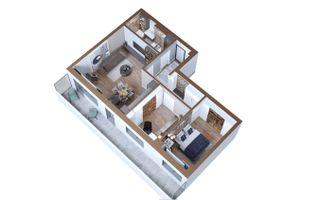 Apartament NOU 3 camere 89 mp Copou 145000 euro tva inclus - Poză 9