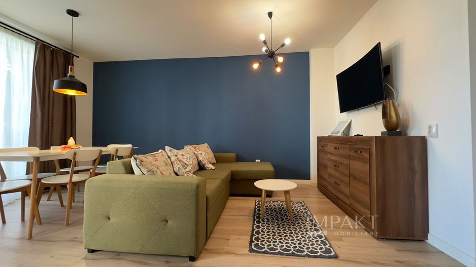Apartament 2 camere Ultrafinisat | Terasa 23mp | Andrei Mureșanu - Poză 2