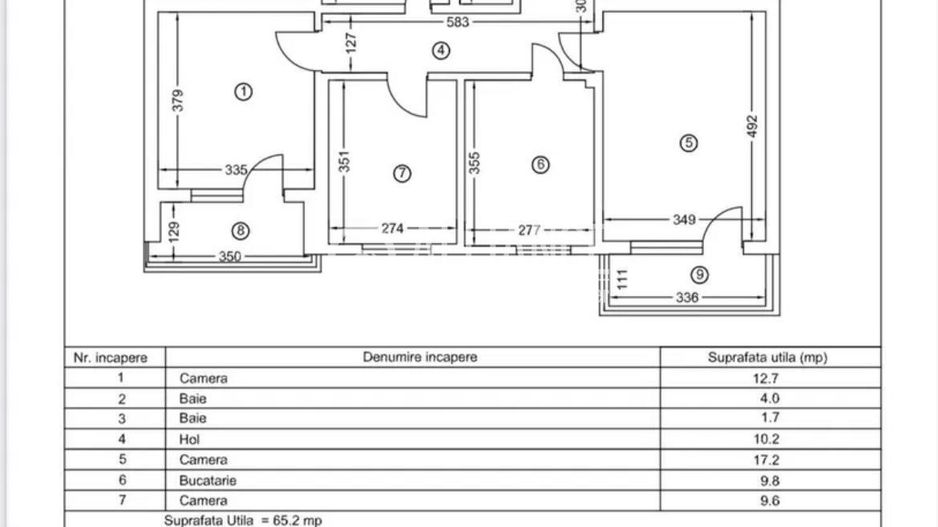 FALEZA NORD(cod04)-Apartament 3 camere decomandate - Poză 7