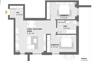 Aradului-Apartament 3 Camere-Centrala Proprie - Poză 17