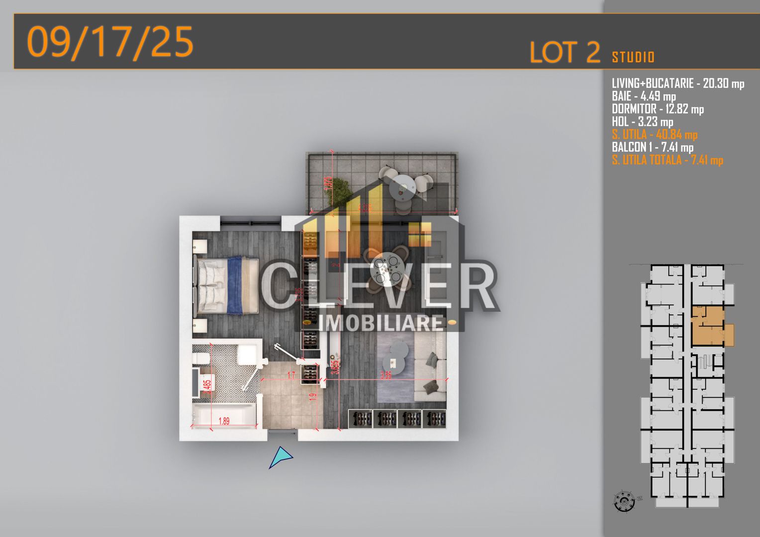 Apartament 2 Camere Pallady - Metrou Nicolae Teclu | Comision 0% - Poză 2