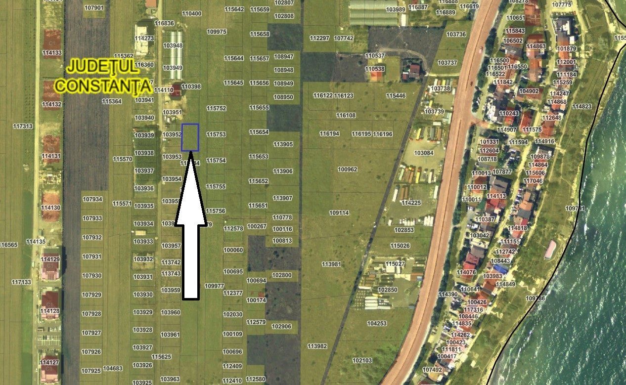 Teren Intravilan pentru Vilă / Pensiune – Zona Steaua de Mare 2, Eforie Nord - Poză 1