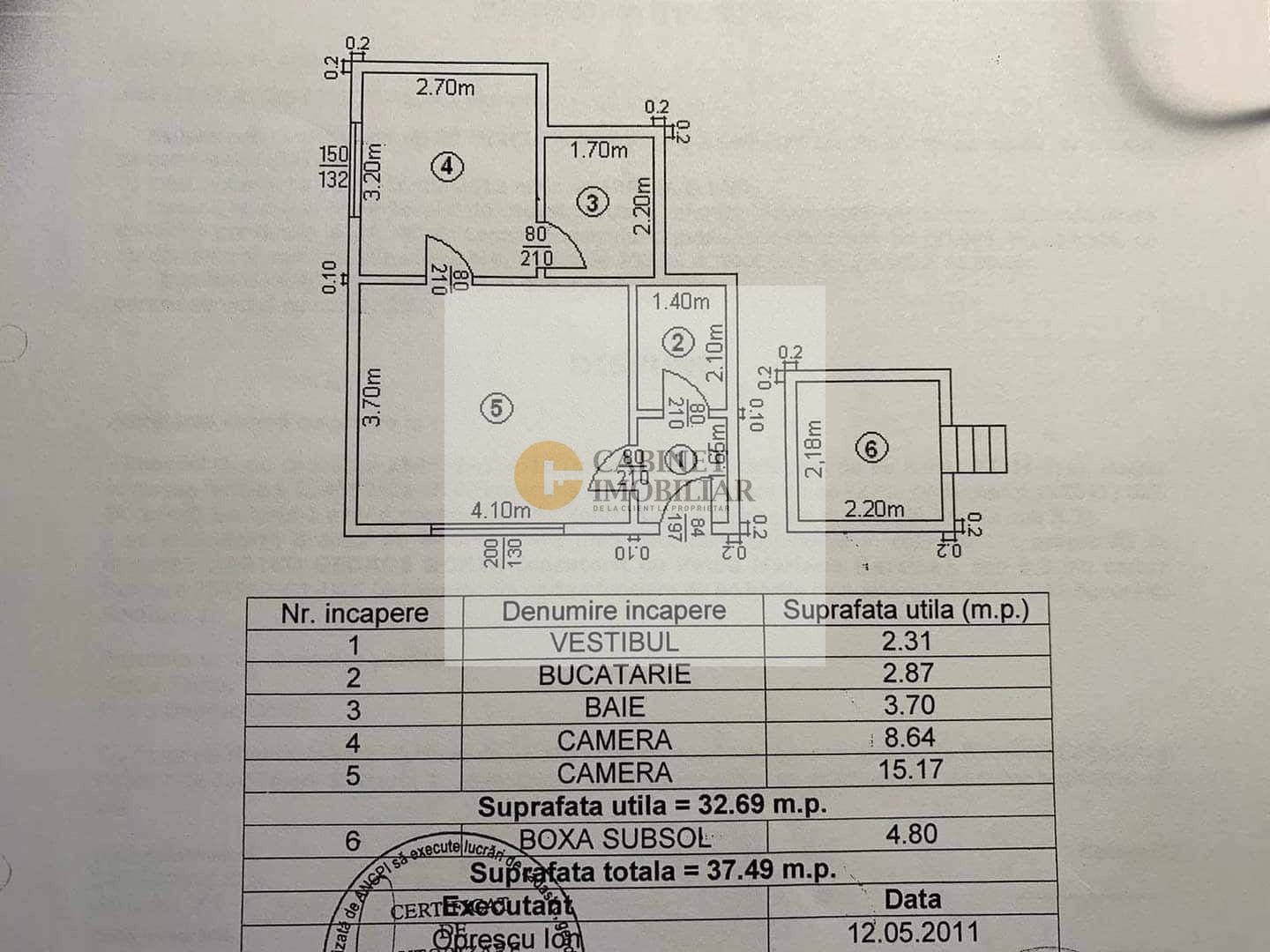2 camere I Parc Cismigiu I Se vinde nemobilat I Parter - Poză 7