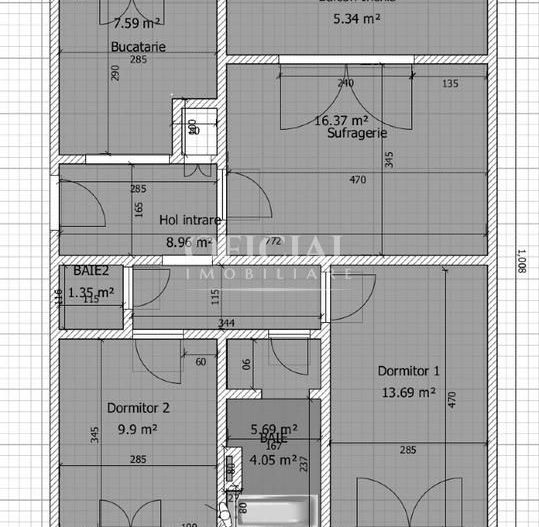 Apartament 3 Camere | 65 Mp | 2 Bai | Balcon | Manastur Primaverii - Poză 16