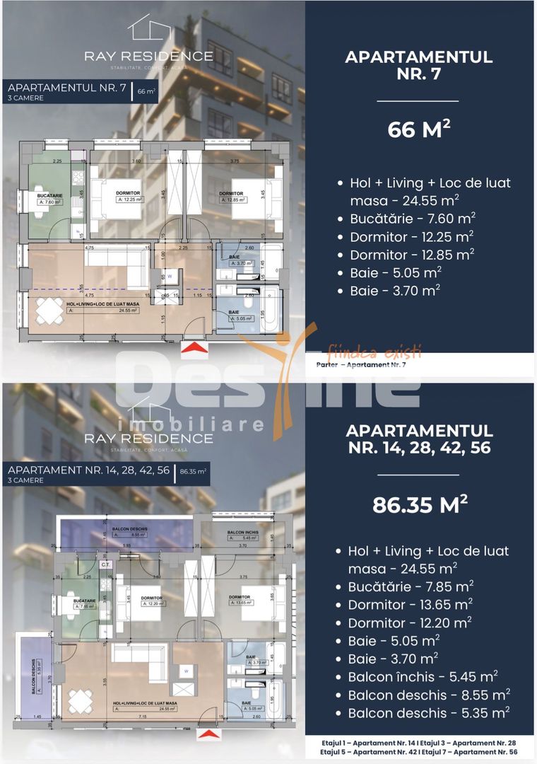Complex Ray Residence - 3 camere - Poză 2