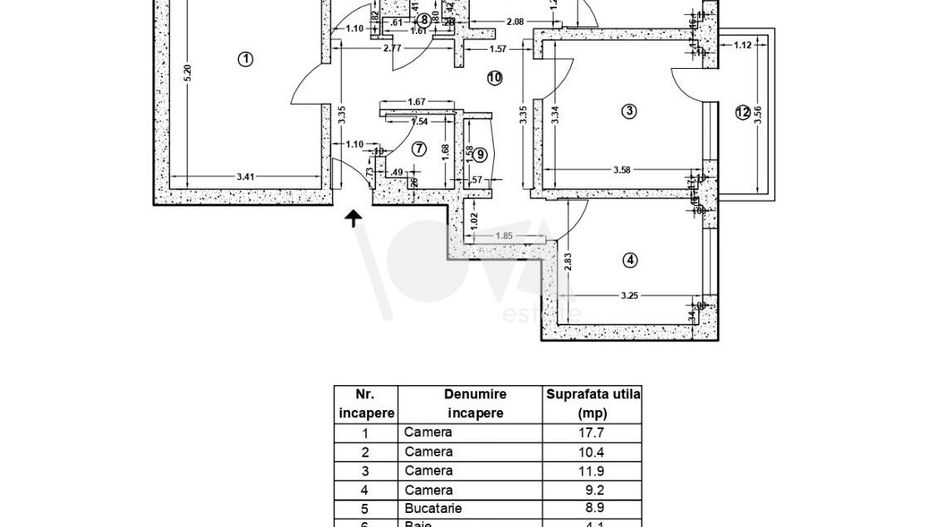 De vânzare: ap. 4 camere decomandat - necesită renovare - Tineretului - Poză 1