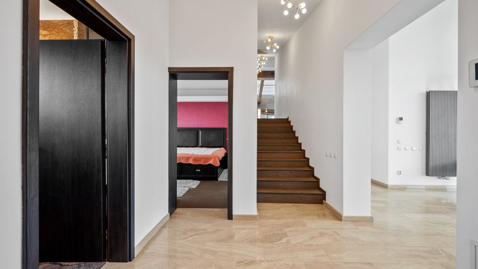 Vilă Futuristă: Eleganță & Inovație la limita pădurii, piscină, 4500mp - Poză 25