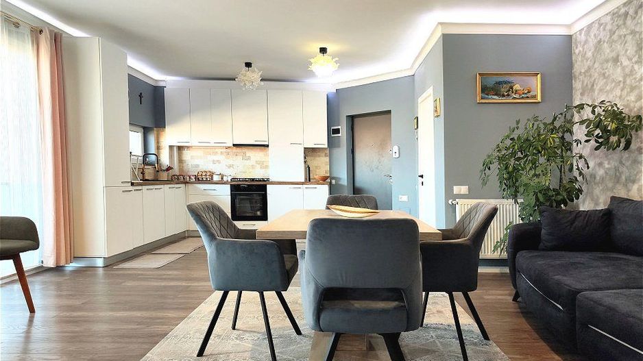 Apartament 2 camere + TERASĂ 45 mp | Etaj 2 | Florești – str. Cetății - Poză 2