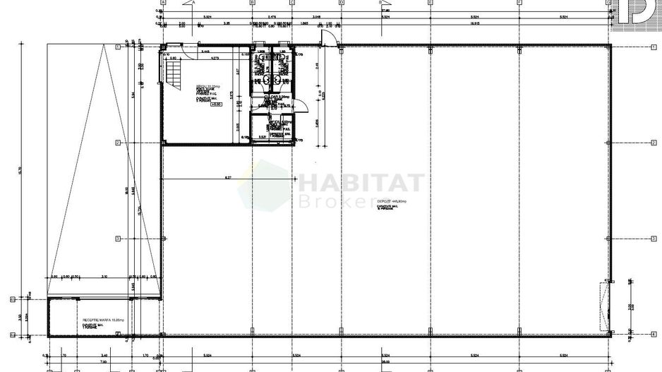 Hala industriala | Dragomiresti | Pret la stadiu de structura pentru o unitate - Schiță 8
